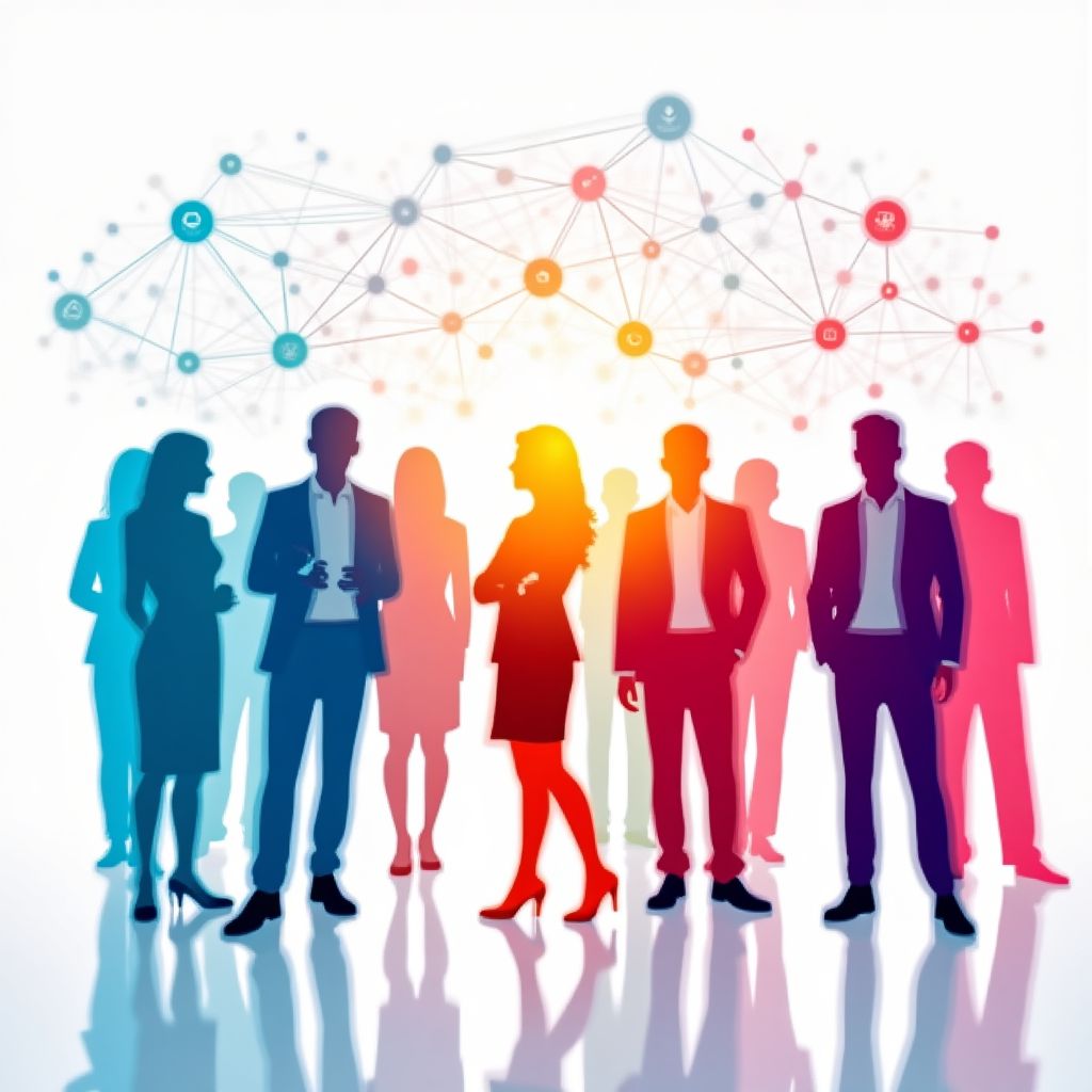Icono representando equipo de consultores